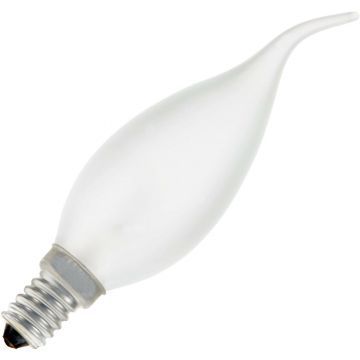 SPL | Glühbirne  Kerzenlampe mit Spitze | E14 Dimmbar | 40W Matt