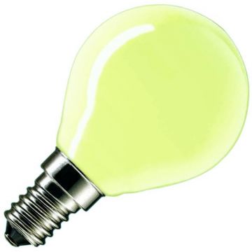 Glühbirne Tropfenlampe | E14 Dimmbar | 15W Gelb