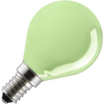 Glühbirne Tropfenlampe | E14 Dimmbar | 15W Grün