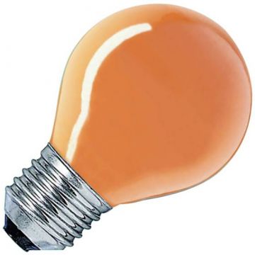 Glühbirne Tropfenlampe | E27 Dimmbar | 25W Orange
