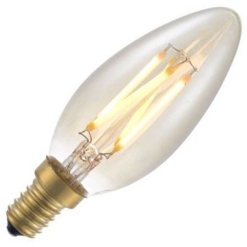 SPL LED Filament Kerzenlampe | 4W E14 | Dimmbar Gold