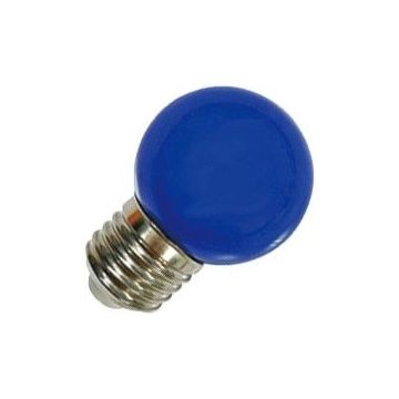 Lighto | LED Tropfenlampe Plastik | E27 | 1W Blau