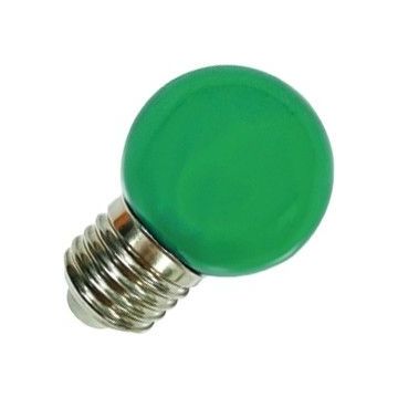Lighto| LED-Kugelleuchte Kunststoff | E27 | 1W Grün