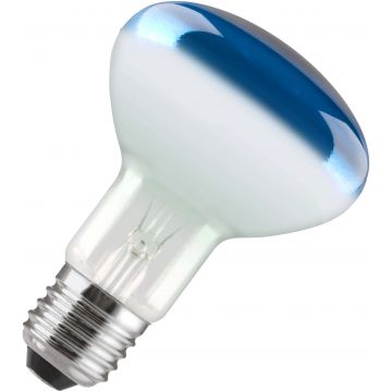 Glühbirne Reflektorlampe | E27 Dimmbar | 60W 80mm Blau