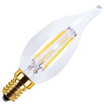Segula | LED Windstoßlampe | E14 3,5W (ersetzt 20W) Dimmbar