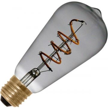 Segula Curved | LED Edisonlampe | E27 4W (ersetzt 12) rauchglas Dimmbar