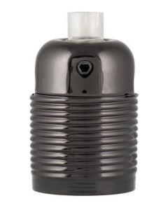 Bailey Fassung metall screw E27 schwarz