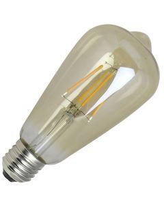 Bailey | LED Edisonlampe | E27 4W (ersetzt 32W) Gold