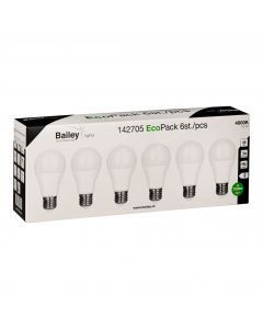 Bailey | 6x LED Lampe | E27  | 8W