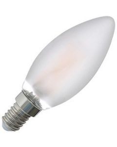 EGB | LED Kerzenlampe Dimmbar ohne Dimmer | E14 4W (ersetzt 45W) matt