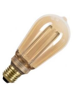 Bailey Glow | LED Edison lampe | E27 | 4W (ersetzt 20W) Gold