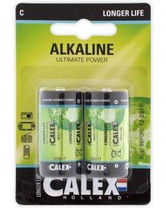 Calex Alkaline babycell C/LR14 Batterien 2 Stück