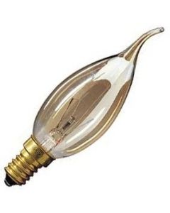 Glühbirne Windstoßlampe | E14 Dimmbar | 25W Gold