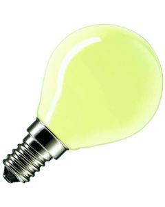 Glühbirne Tropfenlampe | E14 Dimmbar | 25W Gelb