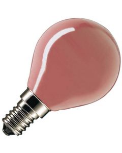 Glühbirne Tropfenlampe | E14 Dimmbar | 25W Rot