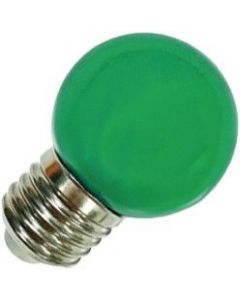 Lighto| LED-Kugelleuchte Kunststoff | E27 | 1W Grün