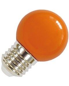 Lighto | LED Tropfenlampe Plastik | E27 | 1W Orange