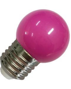 Lighto | LED Tropfenlampe Plastik | E27 | 1W Violett