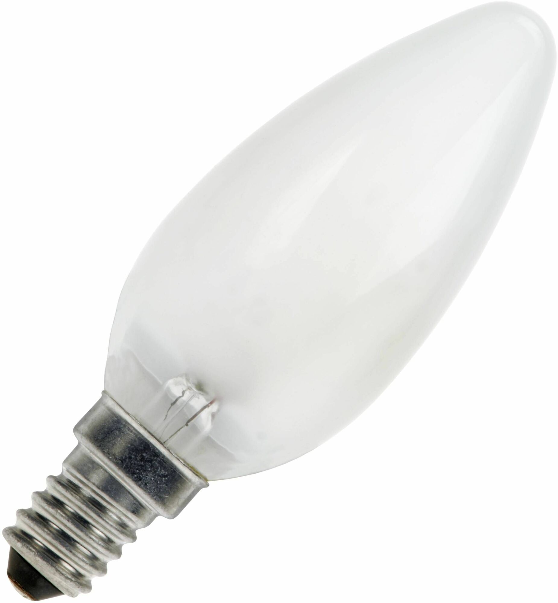 Neolamp Flambeaukerze Riesenkerze Glühbirne 60W E14 matt satiniert warmweiß dim 