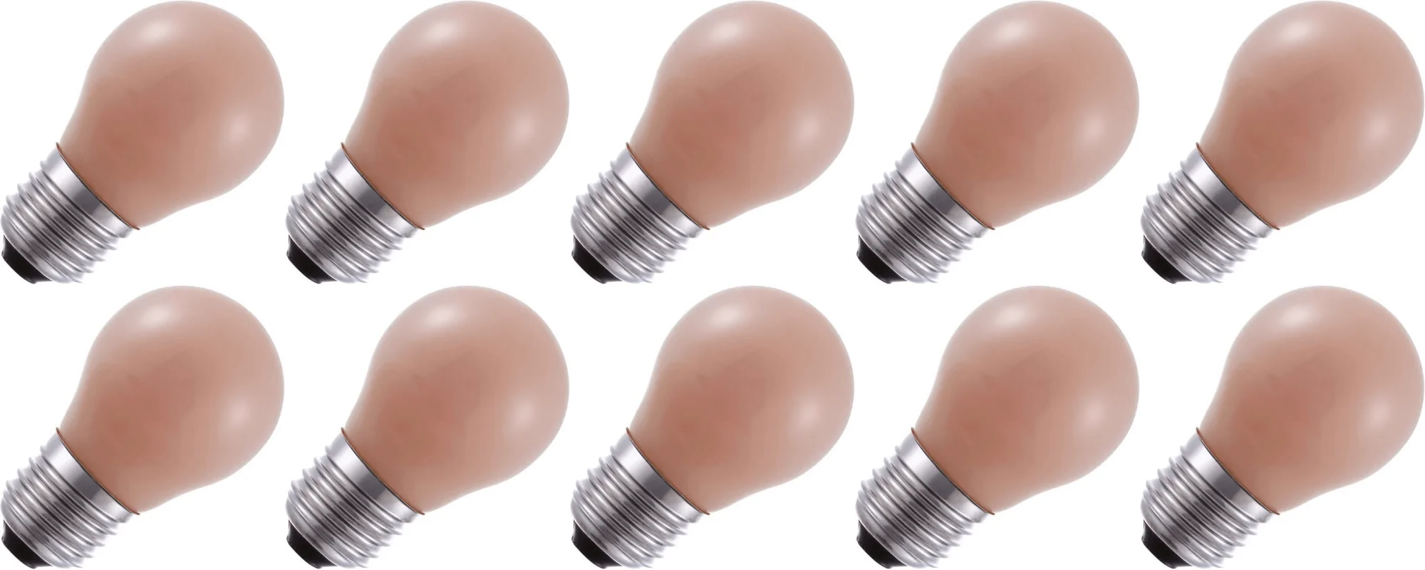 Lighto | LED Lampe | E27 | Kugelflamme | 4.5W | 10 Stück