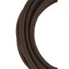 Bailey-Gewebekabel 2-adrig braun 3m