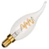 Bailey | LED-Kerzenlampe mit Spitze | Kleine Fassung E14 | 3W Dimmbar