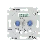 Tradim | Wanddimmer | IP 20 | Silber | 2 x 3-100W