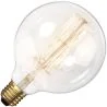 Kohlefaden-Glühbirne Globelamp | Große Fassung E27 | 60W 125mm Klar