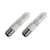 Halogenlampe | Röhrenlampe | Ba15d-Bajonettverschluss | 150W | 15mm | Klar | Hausmarke | ersetzt Halolux | 2 Stück