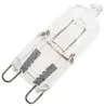 Halogenglühlampe | G9 | Stecklampe | Klar | 44mm | 25W