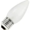 Glühlampe | Große Fassung E27 | Kerzenlampe | Matte | 35mm | 40W
