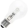 Halogenlampe | Große Fassung E27 | Standardlampe | Klar | 55mm | 52W | 2000 Stunden | Dimmbar | 840 Lumen