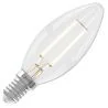 Calex | LED-Glühfaden | Kleine Fassung E14 | Kerzenlampe | 35mm | 3.5W