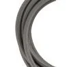 Bailey-Gewebekabel 2-adrig grau 3m