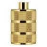 Bailey-Armatur Alugitter E27 gold