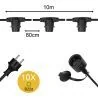 Bailey | Prikkabel 10 Meter | 10 Lichter | IP44