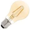 Bailey | LED Sensor Lampe Tag/Nacht | Große Fassung E27 | 4W (ersetzt 40W) Gold