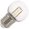 Bailey | LED-Kugellampe Kunststoff | Große Fassung E27 | 2W (ersetzt 20W)