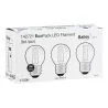 Bailey | 3x LED-Kugellampe | Große Fassung E27 | 2W