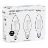 Bailey | 3x LED-Kerzenlampe | Kleine Fassung E14 | 4W