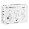 Bailey | 3x LED Röhrenlampe | Große Fassung E27 | 4W