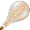 Lighto | LED-Glühfaden | Große Fassung E27 | Andere | Gold | 165mm | 4W