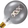 Lighto | LED-Faden | Große Fassung E27 | Globelamp | Schwarz | 125mm | 5W