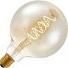 Lighto | LED-Faden | Große Fassung E27 | Globelamp | Gold | 125mm | 4W