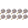 Lighto | LED-Faden | Große Fassung E27 | Andere | Schwarz | 125mm | 4W | 10 Stück