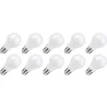 Lighto | LED-Glühfaden | Große Fassung E27 | Standard Glühbirne | Hell | 60mm | 5W | 10 Stück