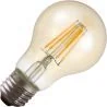 Lighto | LED Glühfaden | Große Fassung E27 | Standard Glühbirne | Gold | Dämmerungssensor | 60mm | 4W | 2 Stk.