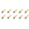 Lighto | LED-Glühbirne | G4-Fassung | Glühbirne zum Einstecken | Klar | 10mm | 1,5W | 10 Stück | 12V