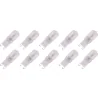 Lighto | LED-Glühbirne | G9-Fassung | Glühbirne zum Einstecken | Klar | 12mm | 2,5W | 10 Stück