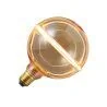 Lighto | LED-Lampe | E27-Fassung | Globelamp | Bernstein | G130 | 130mm | 4W